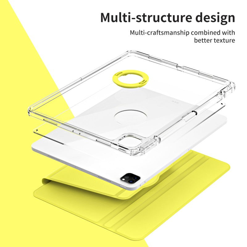 Pbuddy IPad Slim Detachable Smart Cover, Foldable Stand, 360° Rotation Ipad 12.9 3/4/5/6 Pbuddy IPad Slim Detachable Smart Cover, Foldable Stand, 360° Rotation Ipad 12.9 3/4/5/6